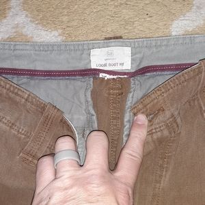 Mens GAP bootcut khakis